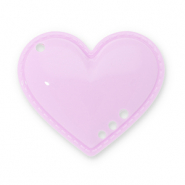 Statement-Anhänger Herz Lilac purple