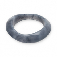 Resin-Armbänder Bangle Blue grey