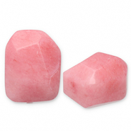 Naturstein Perlen Achat Pink