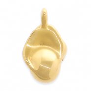 Metall Anhänger DQ Irregular Gold (Nickelfrei)