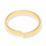 Metall Zubehör DQ Spaltring Gold (Nickelfrei)