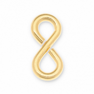 Eco-brass® Metall Zubehör DQ Bindering "8" Gold (Nickelfrei)
