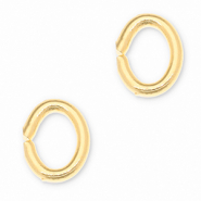 Metall Zubehör DQ Bindering Oval Gold (Nickelfrei)
