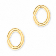 Metall Zubehör DQ Bindering Oval Gold (Nickelfrei)