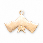 Metall Anhänger Fledermaus Gold
