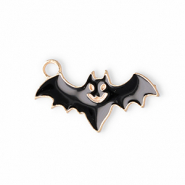 Metall Anhänger Fledermaus Black-gold