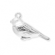 Stainless Steel - Rostfrei Stahl Anhänger Vogel Silver