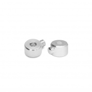 Eco-brass® Metall Zubehör DQ Quetschperlen Tube Antik silber (Nickelfrei)