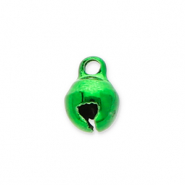 Metall Anhänger Glöckchen 6mm Green