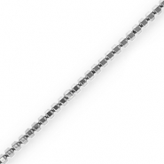 Hämatit Perlen Hexagon Silver