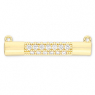 Brass TQ Metall Zwischenstück Bar Gold-transparent