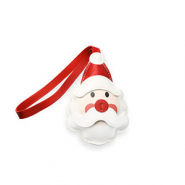 Trendy-Anhänger Weihnachtsmann White-red-off white-black