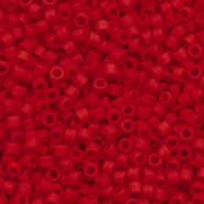 Miyuki Perlen delica's 11/0 Opaque matte red