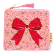 BY31® Etui Schleife Light pink-red-gold