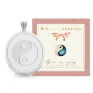 BY31® Stainless Steel - Rostfrei Stahl Anhänger Yin & Yang Silver