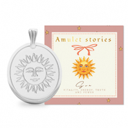 BY31® Stainless Steel - Rostfrei Stahl Anhänger Sonne Silver