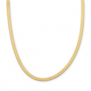 BY31® Stainless Steel - Rostfrei Stahl Kette Schlangenkette Gold