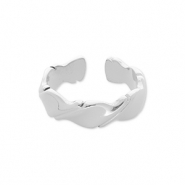 Ringe aus Stainless Steel - Rostfreiem Stahl Silver