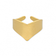 Ringe aus Stainless Steel - Rostfreiem Stahl Gold
