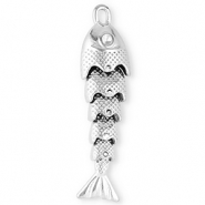 Stainless Steel - Rostfrei Stahl Anhänger Fisch Silver