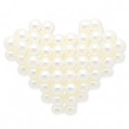 Statement-Anhänger Herz White