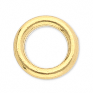 Stainless Steel - Rostfrei Stahl Schmuckzubehör Ring 8 mm Gold