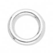 Stainless Steel - Rostfrei Stahl Schmuckzubehör Ring 8 mm Silver