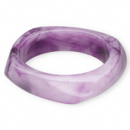 Resin-Armbänder Bangle Purple