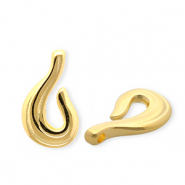 Metall Anhänger DQ® Haken Goud (nikkelvrij)