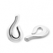 Metall Anhänger DQ® Haken Antiek zilver (nikkelvrij)