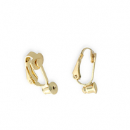 Eco-brass® Metall Zubehör DQ® Clip-Ohrringe mit Verschluss Gold (Nickelfrei)