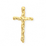 Metall Anhänger DQ® Kreuz Goud (nikkelvrij)