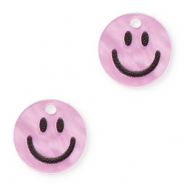 Plexx Anhänger Smiley Shiny lilac pink