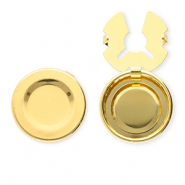 Eco-brass® (nachaltiges Messing) Knopfabdeckung Gold