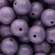 16 mm DQ Acrylperlen shiny Purple haze 18-3718 TCX