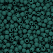 4 mm DQ Acrylperlen shiny Mediterranea green 19-4517 TCX
