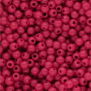 4 mm DQ Acrylperlen shiny Fuchsia 17-2031 TCX