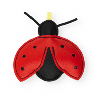 Statement-Anhänger Marienkäfer Red-black-yellow