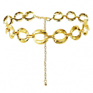 Bauchkettchen Grobes Kettenglied Gold