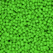 Glasperlen Rocailles 12/0 (2 mm) Green