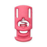Farbiges Zubehör Kordelstopper Rechteck Pink