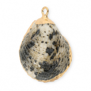 Muschel Anhänger Specials Grey-gold