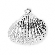 Muschel Anhänger Specials Herzmuschel Silver