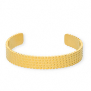 Armbänder aus Stainless Steel - Rostfreiem Stahl Bangle Dots Gold