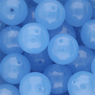 18 mm DQ® Acrylperlen shiny Blue