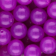 18 mm DQ® Acrylperlen shiny Purple