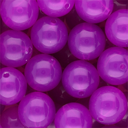16 mm DQ® Acrylperlen shiny Purple