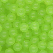 10 mm DQ® Acrylperlen shiny Light green