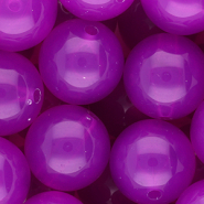 20 mm DQ® Acrylperlen shiny Purple