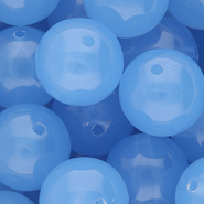 20 mm DQ® Acrylperlen shiny Blue